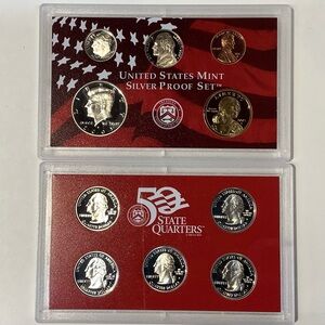 2001 United States Mint Silver Proof Set